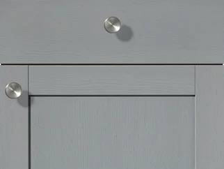 Front 614, Holzstruktur Steinblau