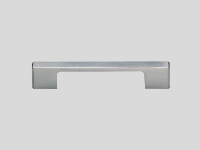 186 - Metallgriff, Edelstahlfarbig, Matt