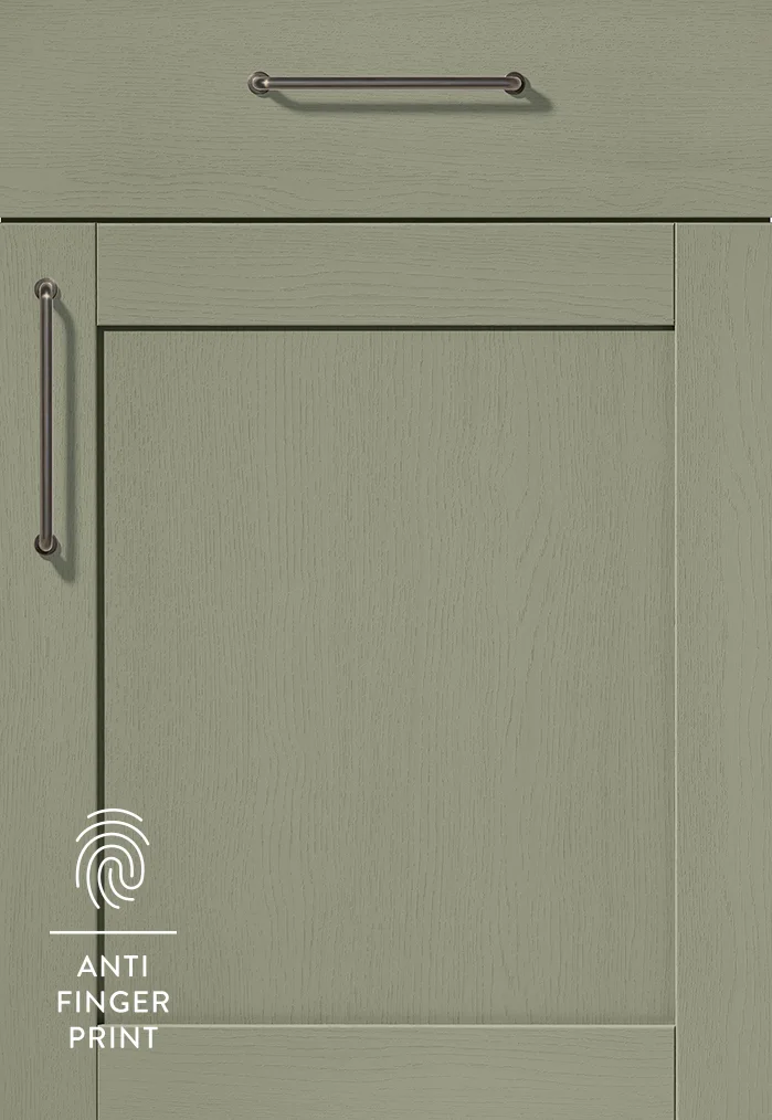 FRAME 617 - Lacklaminat, Holzstruktur Olive